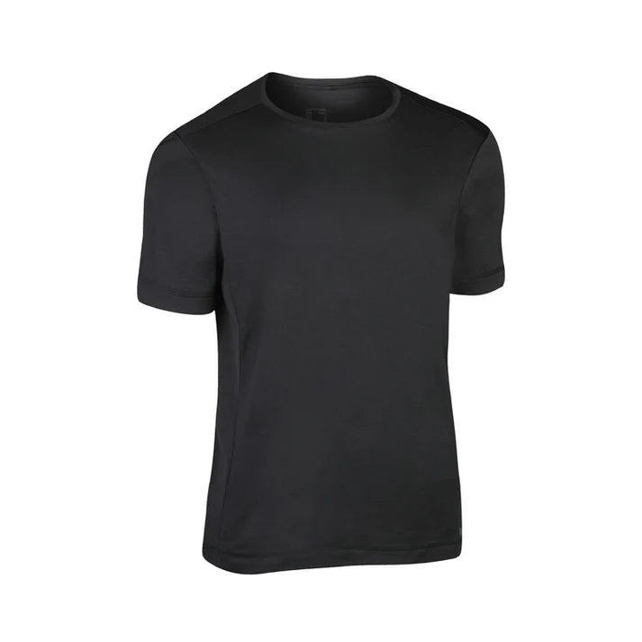 Men's Breathable Running T-Shirt - Black